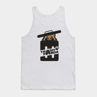 Trash Panda Raccoon Face Cute Animal Tank Top